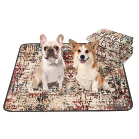 Qeils Washable Pee Pads For Dogs, 2 Pack Reusable Puppy Pads 36x41 Super Absorbent Leakproof Dog Training Pads, Non-Slip Potty Pads For Floor, Crate,