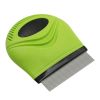 Pet Life 'Grazer' Handheld Travel Grooming Cat and Dog Flea and Tick Comb