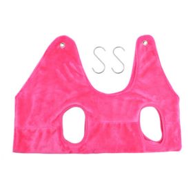 Pet Dog Cat Grooming Hammock Harness Dog Hammock Restraint Bag Helper Breathable Dogs Grooming Trimming Hammock Helper Cats (Option: Pink-L)